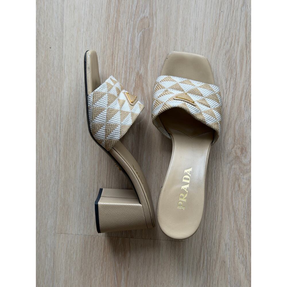 Prada - Geometric Sandals - Picture 2 of 5